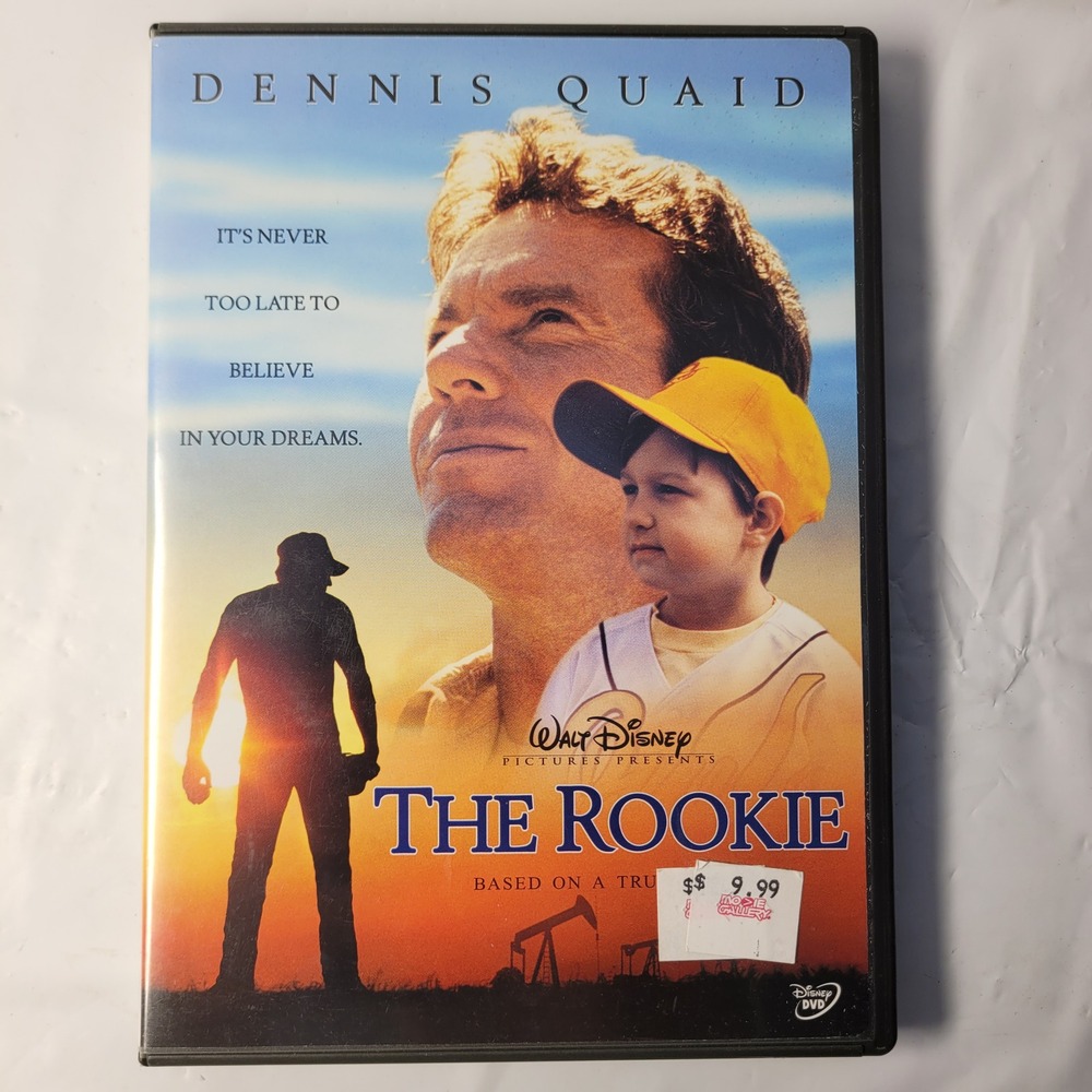 Walt Disney The Rookie DVD Dennis Quaid‎ Sports Drama True Story G Rated